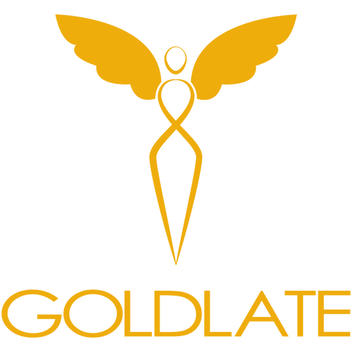 GoldLate Jewelry Real Gold Bracelets Necklaces Rings Earrings Video Logo