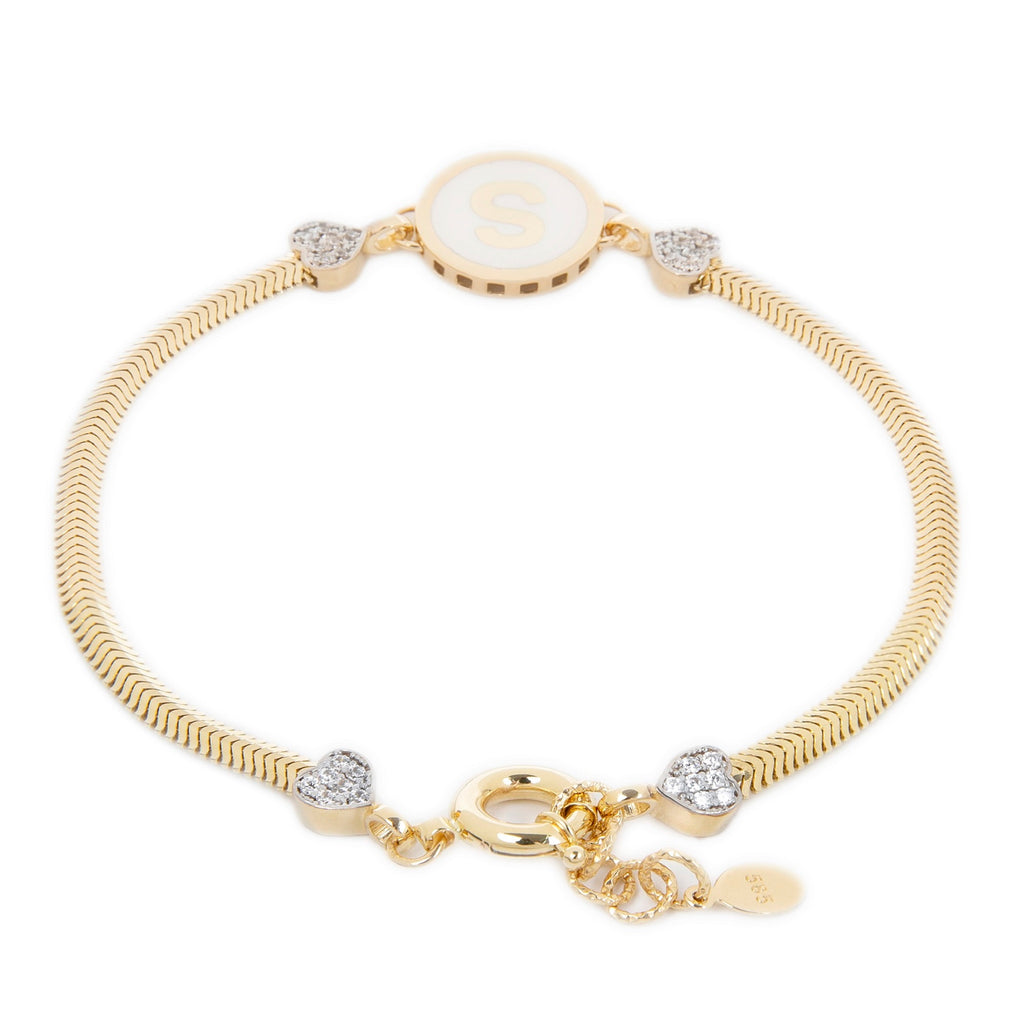 14k Yellow Gold 4 mm Snake Chain Customizable Bracelet 8 gr - 2