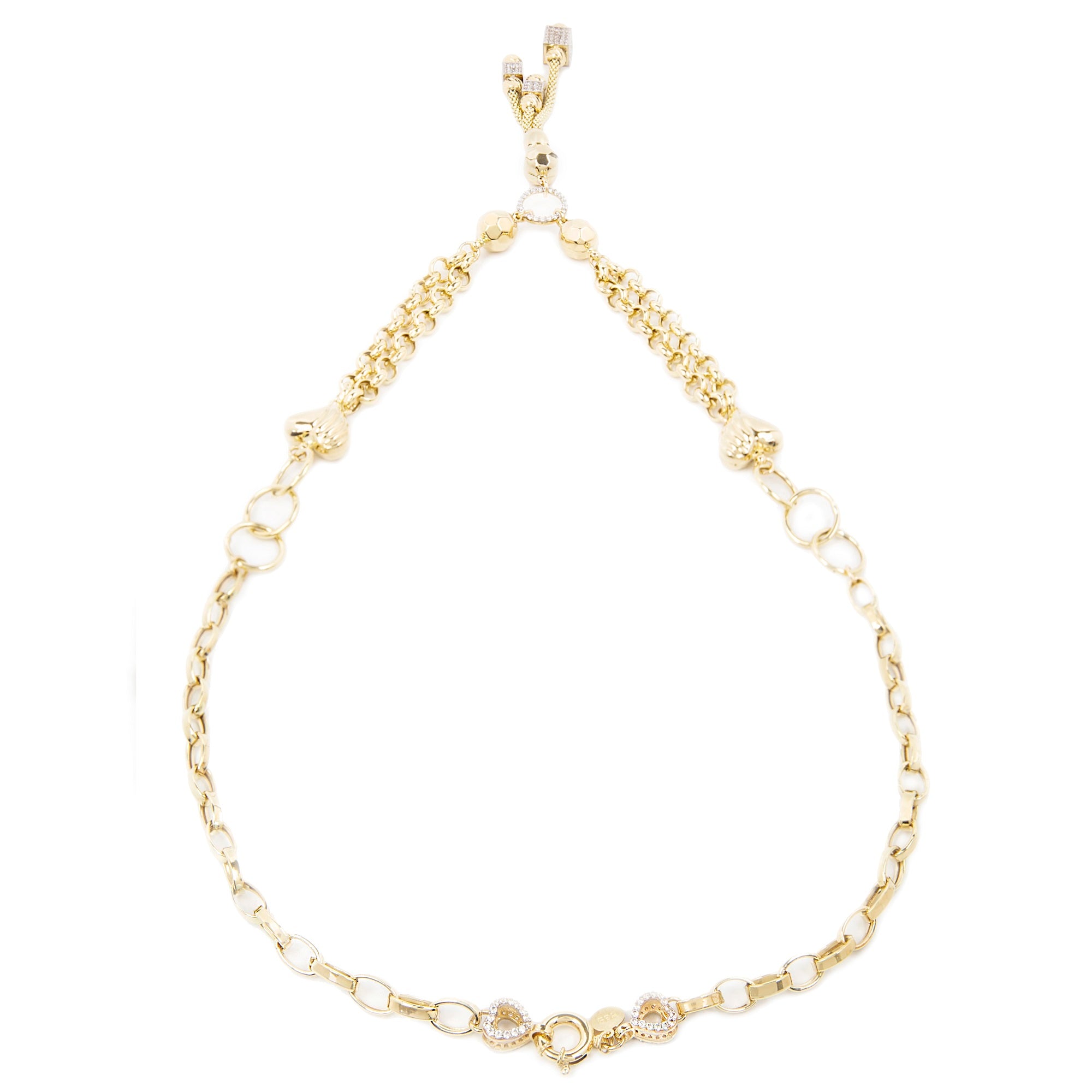 GoldLate 14k Yellow Gold 12 mm Cable Chain Necklace 20 gr - 3