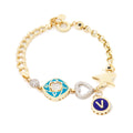 GoldLate-14k-Yellow-Gold-5-mm-Double-Style-Curb-Chain-Bracelet-11-gr - 1